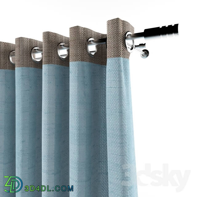 Curtain - Curtain with eyelets