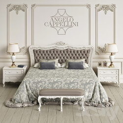 Bed - Angelo Cappellini Itaca Bedroom 