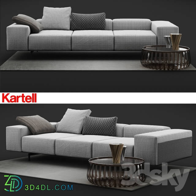 Sofa - Kartell Largo Sofa