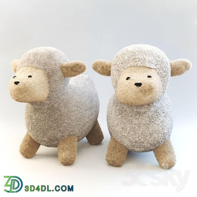 Toy - MOUTMOUTE sheep cuddly toy