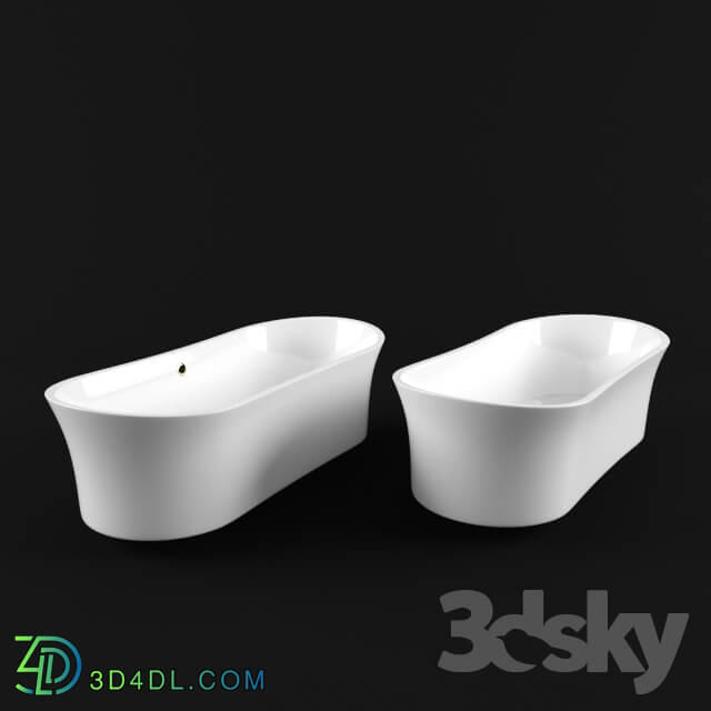 Bathtub - Slipper Bath A3