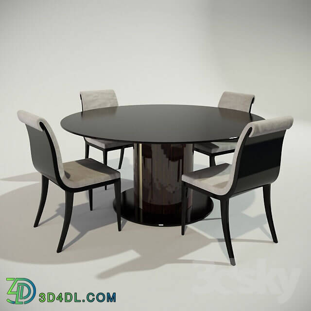 Table _ Chair - Table Ar-Deco