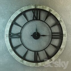 Other decorative objects - Uttermost Ronan Wall Clock_ Large 