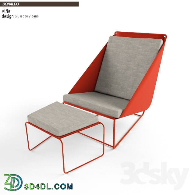 Arm chair - Bonaldo Alfie Armchair