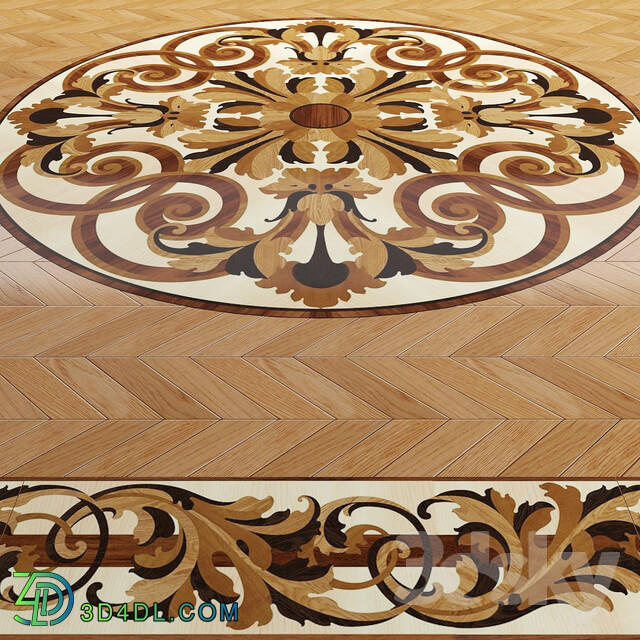 Floor coverings - Parquet Da Vinci part 4
