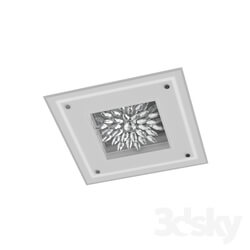 Ceiling light - 93575 LED wall and ceiling lighting fitting BENALUA_ 8x4_5W _LED__ 570x570_ white _ mirror _ xr 