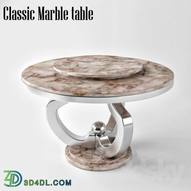 Table - Classic Marble Table