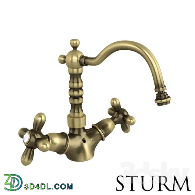 Faucet - Bidet mixer STURM Classica high