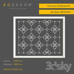 Decorative plaster - Ceiling RODECOR Rambov F2 88422AR 