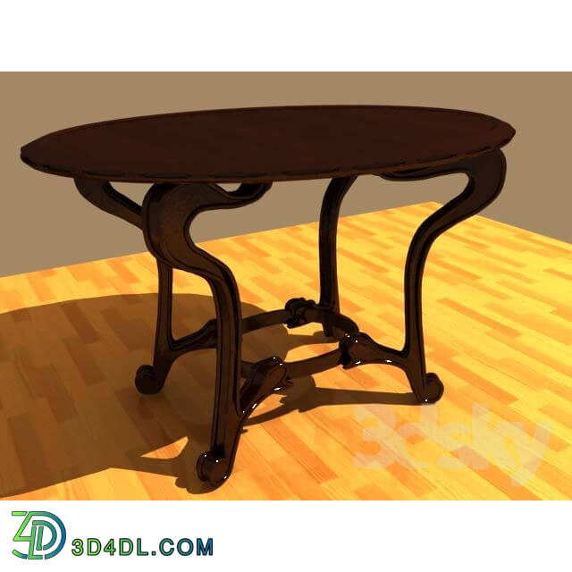 Table - table in Art Nouveau style