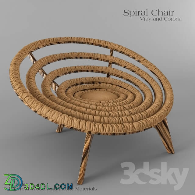 Arm chair - Spiral Chair