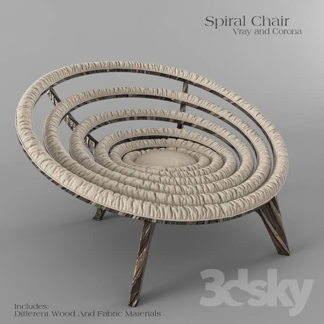 Arm chair - Spiral Chair