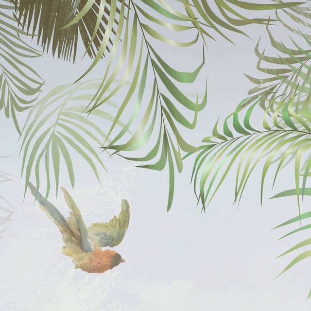 Wall covering - Creativille _ Wallpapers _ Tropical plants 4112