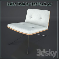 Arm chair - Bullet Chair by Karl Rudiger 