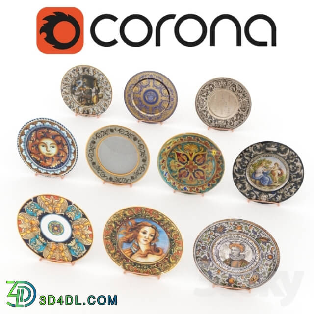 Other decorative objects - Decorative plates