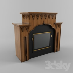 Fireplace - Fireplace in the _Arab_ style 