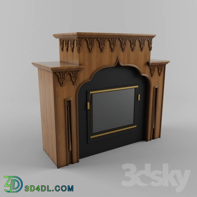 Fireplace - Fireplace in the _Arab_ style