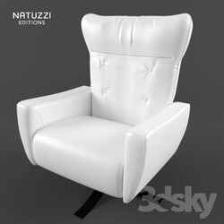 Arm chair - Krehl Natuzzi Edition B944 