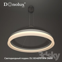 Ceiling light - LED suspension DL18546 _ 01WW D600 
