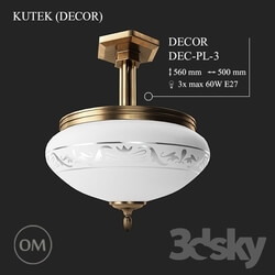 Ceiling light - KUTEK _DECOR_ DEC-PL-3 