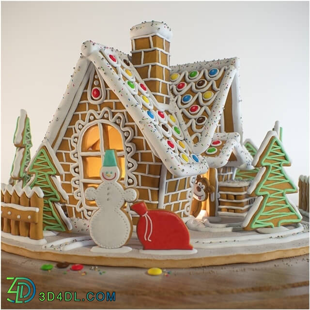 Food and drinks - Gingerbread house