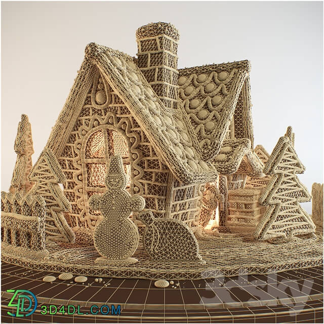 Food and drinks - Gingerbread house