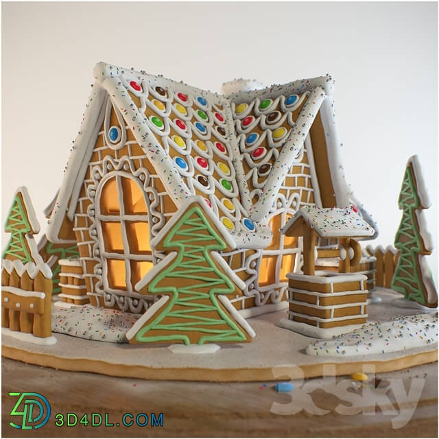 Food and drinks - Gingerbread house