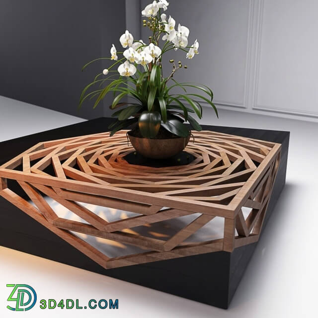 Table - Hanako coffee table by Vito Selma