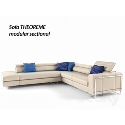 Sofa - THEOREME  modular sectional SOFA 