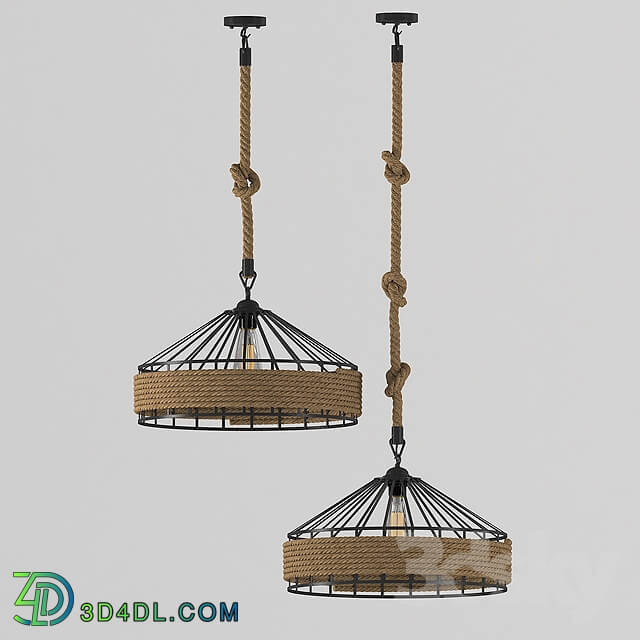 Ceiling light - hanging lamp loft Country