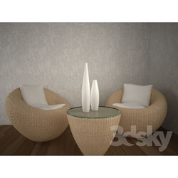 Arm chair - Rattan furniture 