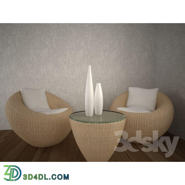 Arm chair - Rattan furniture