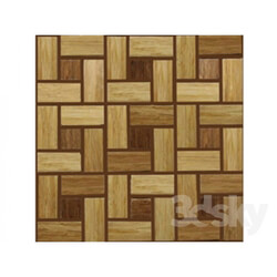 Wall covering - Mosaic of Natural bamboo 