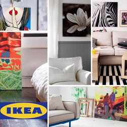 Miscellaneous - IKEA_ paintings and posters 