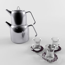 Tableware - Regular Turkish Tea Set 