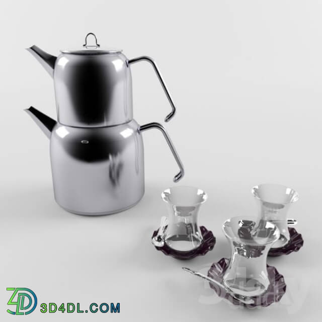 Tableware - Regular Turkish Tea Set