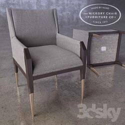 Arm chair - Tate Arm Chair with Gilded Legs 8506-11 
