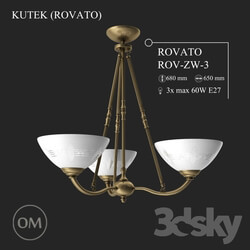 Ceiling light - KUTEK _ROVATO_ ROV-ZW-3 