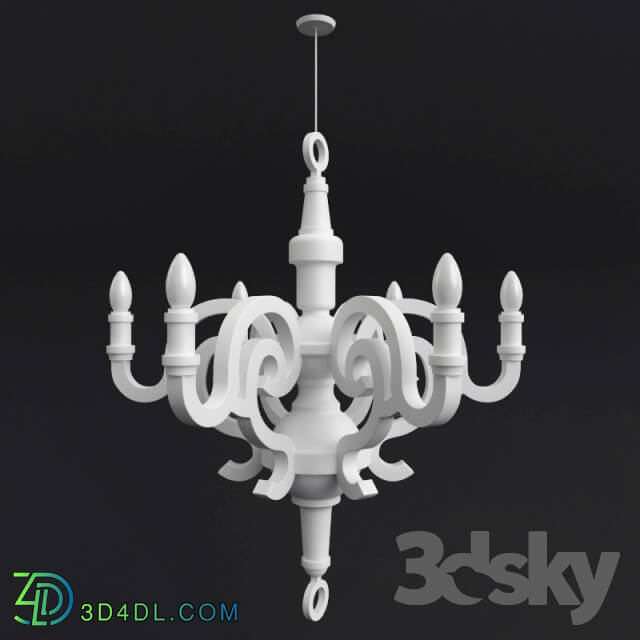 Ceiling light - MOOOI Paper Chandelier