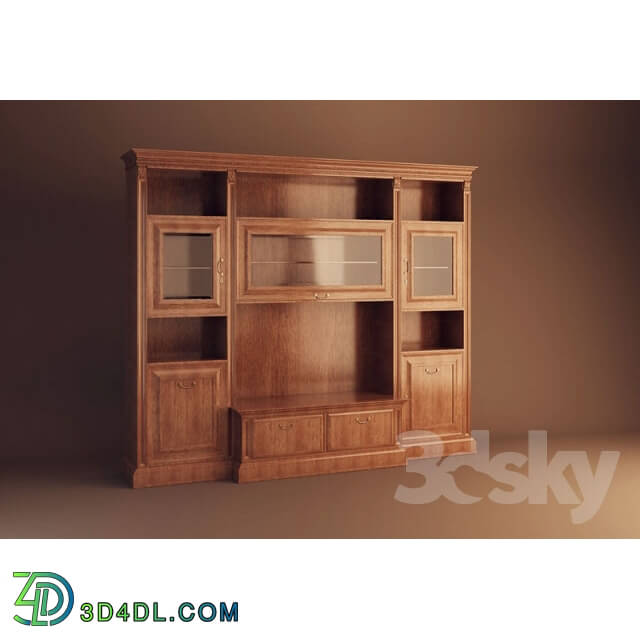 Wardrobe _ Display cabinets - Panel for TV
