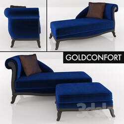 Sofa - GOLDCONFORT sofa and pouf 