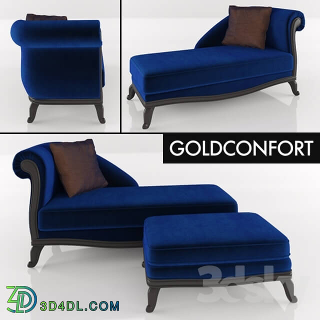 Sofa - GOLDCONFORT sofa and pouf