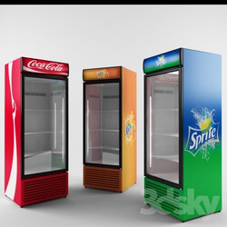 Shop - Refrigerators for drinks Coca-Cola_ Fanta_ Sprite 