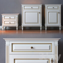 Sideboard _ Chest of drawer - Cara Hardwood Bed Tables 