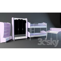 Bed - Cilek furniture set _Turkey_ 