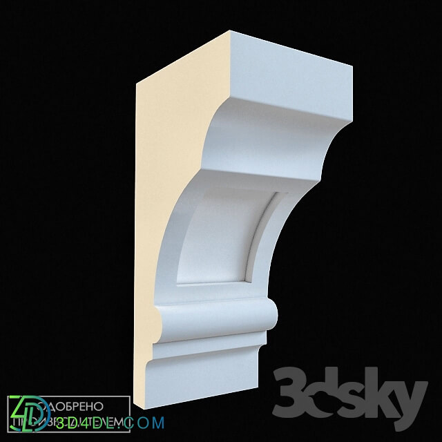 Decorative plaster - Bracket