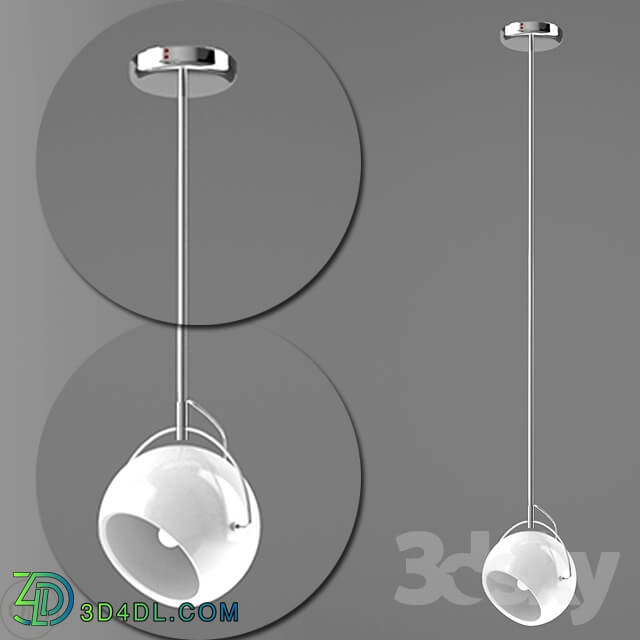 Ceiling light - Fabbian_D57 Beluga White_D57_A19_01