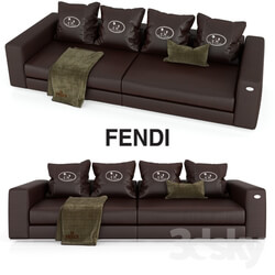 Sofa - Fendi longchamp sofa 