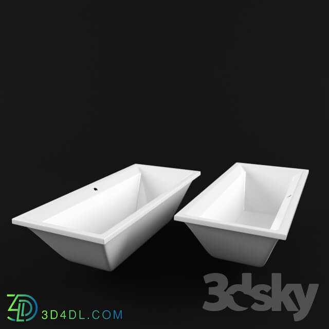 Bathtub - Slipper Bath A4