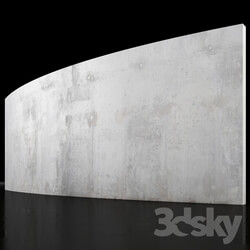 Stone - Concrete wall 6m long 